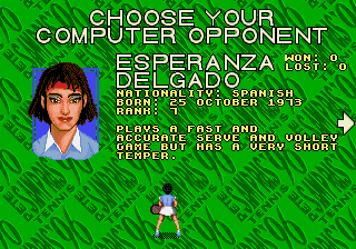 Sampras Tennis 96 (Europe) (J-Cart)