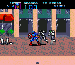 Captain America and the Avengers (Europe)